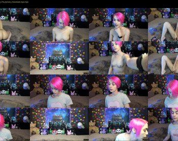 midnightpixie — 61 minute Chaturbate female webcam download, 720p, May 21, 2019