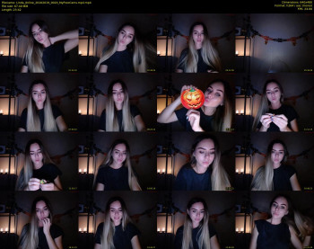 Linda_0nline — 24 minute MyFreeCams webcam download, 480p, Oct 20, 2019