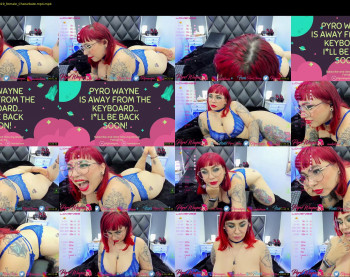 pyrowayne — 80 minute Chaturbate female webcam download, 1080p, Aug 19, 2021