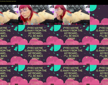 pyrowayne — 17 minute Chaturbate female webcam download, 1080p, Aug 22, 2021