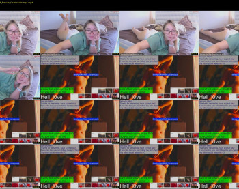hell_l0ve — 24 minute Chaturbate female webcam download, 720p, Jul 7, 2025